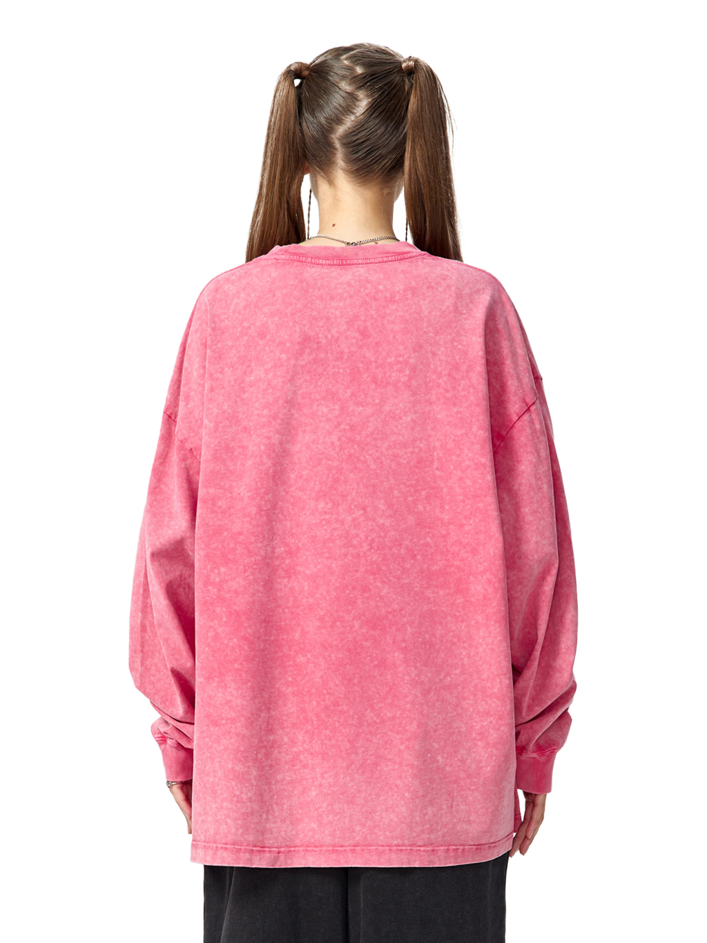 Snow Washed Oversized Long Sleeve T-Shirt – Vintage Streetwear | Tapstitch-10